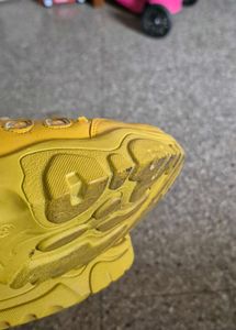 Yellow Color Sneakers Size 6