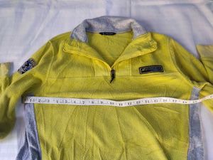 Yellow Fleece Pullover
