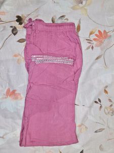 Pink kurta set WITH PANT