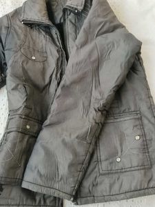 Stylish Gray Casual Jacket