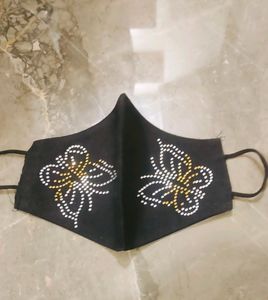 Swarovski Work Butterfly Mask