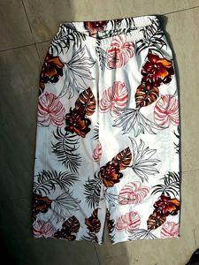 Floral Print Culottes