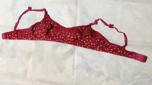 Maroon Bra