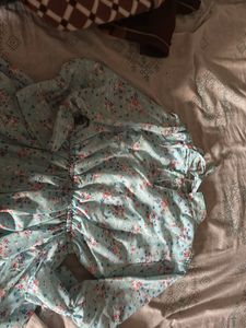 Floral Print Kurta Set