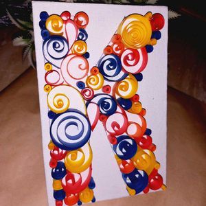 Qulling Crafted Art Piece