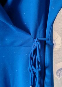 A Very Beautiful Blue Coloured Mini Dress✨💙