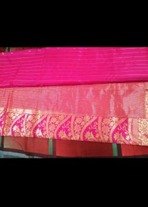 Fabulous Brand New Cotton Silk Jacquard Saree