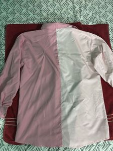 Two-Tone Pink Shirt