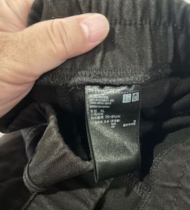 Uniqlo Black Denim A-Line Skirt