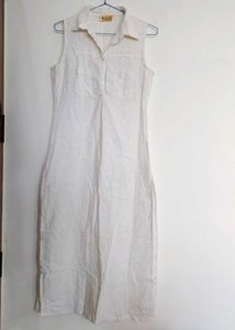Collared Indo Western Kurti With Pockets