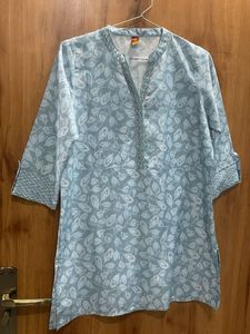 Floral Print Kurti Top