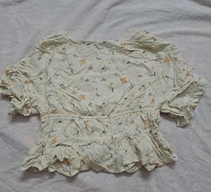 Floral Crop Top