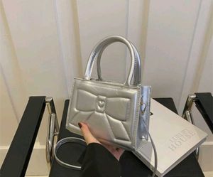 Solid Box Crossbody Bag