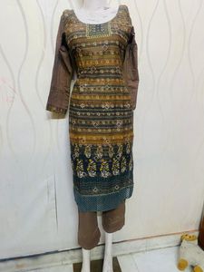 3 Pec Cotton Net Palla Suit