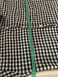 Checkered Spread CollarCasual Shirt