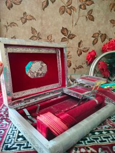 Silver Designer Storage Box