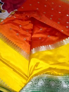 Festive Multicolor Saree