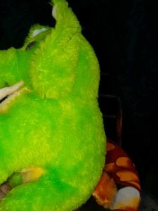 Green Elephant Plush Toy