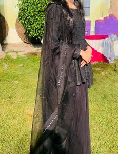 Black Skirt &amp; Kurti