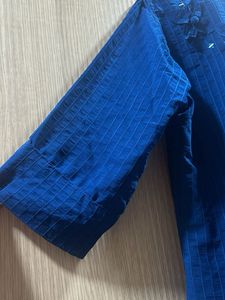 Blue Long Kurta
