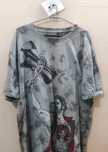 Men's Thor Printed Oversized T Shirt