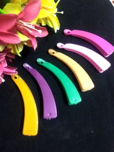 Colorful Hair Clips (6)