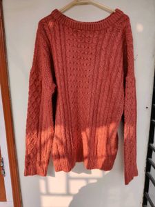 Rust Brown Sweater