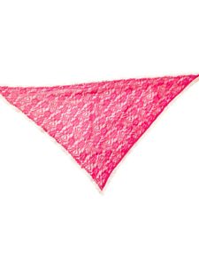 Church Scarf Veil Rani Pink Color Triangel Shape L