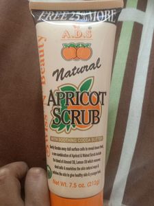 Apricot Scrub With Smoothening Cocoa Butter 💕