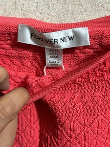 Forever New Coral Top