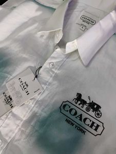 Coach Graphic Drop-Shoulder Shirts