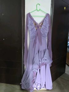 imported Lavender Party Dress bust 36 waist 28/30