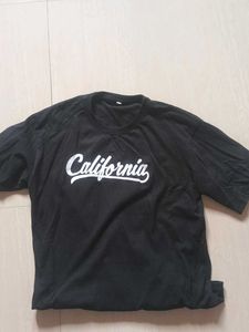 California Graphic Black Tee