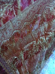 Red &amp; Gold Dupatta