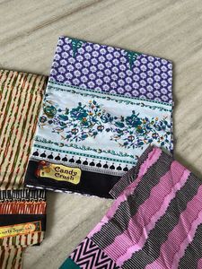 Combo Of 3 Cotton Kurta Piece