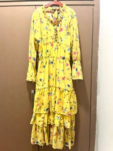 Pretty Yellow long dress