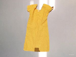 Beautiful Women Yellow Kurta
