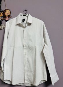 Striped Button-Down Shirt