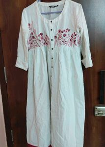 Zudio White Kurti