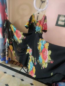 Flared Dress..BLACK