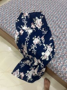 Floral Navy Dress
