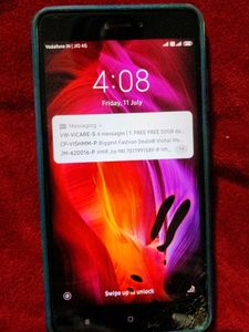 Used Smartphone - Damaged Screen