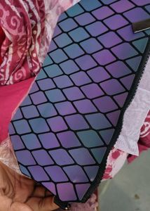 Geometric Pattern Pouch