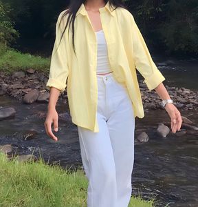 Yellow Long Sleeve Shirt