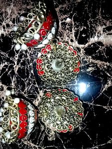 Red 🍒 Jhumka