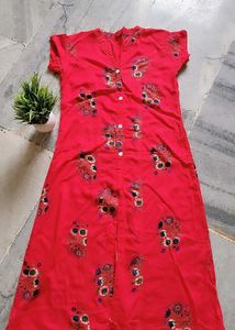 Cherry Colour Kurti