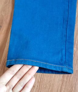 Denim Blue Straight Fit Jeans