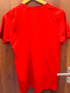 Red &#39;Be Real&#39; Graphic Tee