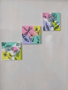 Floral Canvas Art Set