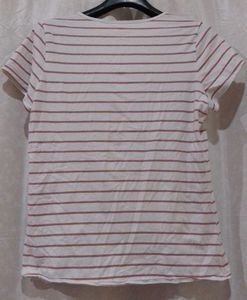 Women’s Red Striped T-Shirt